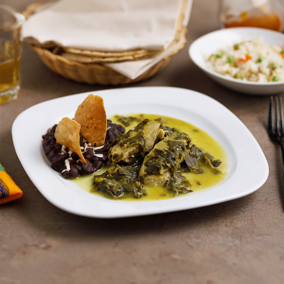 Cerdo con Verdolagas